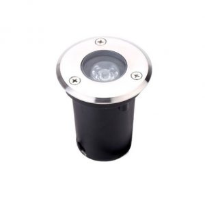 LUM EMBUTIR SOLO REDONDO LED 1W BQ BIV