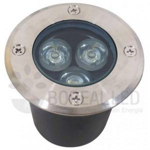 LUMINARIA EMBUTIR SOLO RED LED 3W BQ BIV