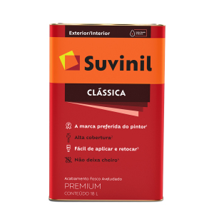 SUVINIL LATEX CLASSICA VERM.CARDINAL 18LT