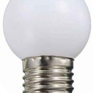 LAMP. CTB LED BOLINHA AMARELA 1W E-27 - 127V